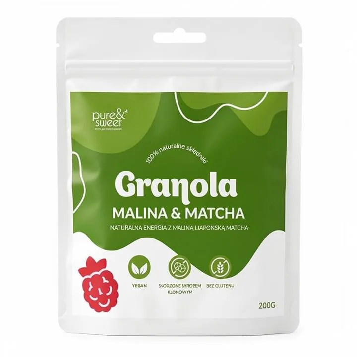 Granola Malina & Matcha